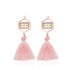 Monterey | 18 Karat Roségold | Boho Fransenohrringe